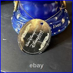 Walt Disney World Large Snow Globe Mickey Fantasia The Sorcerers Apprentice