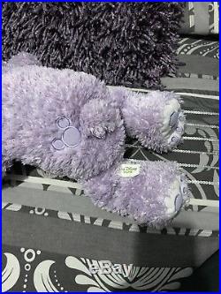 Walt Disney World Lilac Purple Hidden Mickey Pre-Duffy Plush Bear