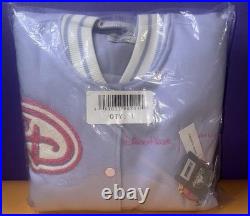 Walt Disney World Logo Varsity Jacket for Women Stoney Clover Lane Lavender NWT