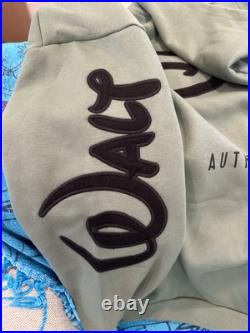 Walt Disney World Logo Zip Hoodie SpellOut Sprit Jersey sweatshirt Green XL Walt Disney World Logo Zip Hoodie SpellOut Sprit Jersey sweatshirt Green XL