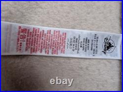 Walt Disney World Logo Zip-Up Hoodie Authentic Original Adult L Tan Likenew