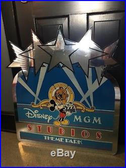 Walt Disney World MGM Studios Theme Park Used Sign Prop Mirror rare
