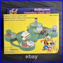 Walt Disney World Magic Kingdom Carry Along Train Playset Rare Polly Pocket Mini