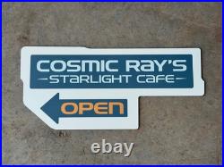 Walt Disney World Magic Kingdom Cosmic Rays Starlight Cafe sign prop