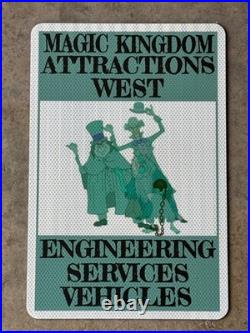 Walt Disney World Magic Kingdom Haunted Mansion Sign Prop Walt Disney World Magic Kingdom Haunted Mansion Sign Prop