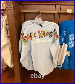 Walt Disney World Magic Kingdom Spirit Jersey Shirt Blue Adult New Size XXL NEW