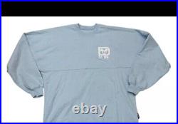 Walt Disney World Magic Kingdom Spirit Jersey Shirt Blue Adult Size L NEW