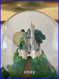 Walt Disney World Magic Kingdom Themed Musical Snowglobe