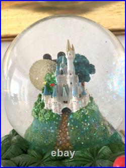 Walt Disney World Magic Kingdom Themed Musical Snowglobe
