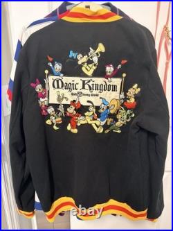 Walt Disney World Magic Kingdom Varsity Jacket, Large. New No Tags