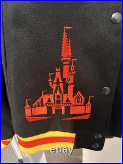 Walt Disney World Magic Kingdom Varsity Jacket, Large. New No Tags