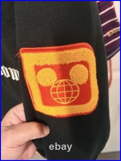 Walt Disney World Magic Kingdom Varsity Jacket, Large. New No Tags