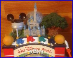 Walt Disney World Mantle Clock Four Parks One World