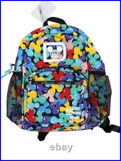 Walt Disney World Mickey Balloons Canvas Backpack Full Size Walt Disney World Mickey Balloons Canvas Backpack Full Size