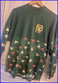 Walt Disney World Mickey Icon Holiday Lights Spirit Jersey Extra Small XS Adults