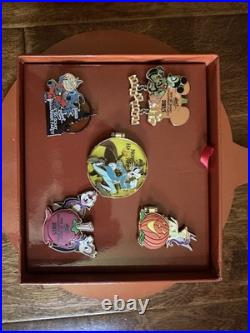 Walt Disney World Mickey's Not So Scary Halloween Party 2013 Pin Set LTD Edition