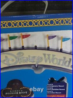 Walt Disney World Monorail Accessories Playset 5 Resort Signs