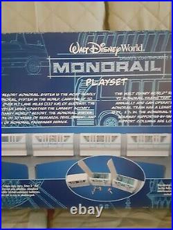 Walt Disney World Monorail BLUE 8 Characters 5 Cars 14 Feet Track I Think NOB