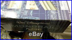 Walt Disney World Monorail Play set Featuring Monorail Blue COMPLETE