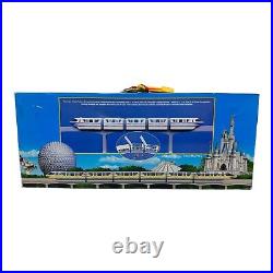 Walt Disney World Monorail Playset Blue Line Train & Mini Figures READ