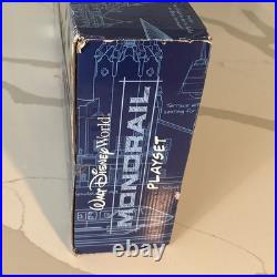 Walt Disney World Monorail Playset In Box Orange Monorail with Figures