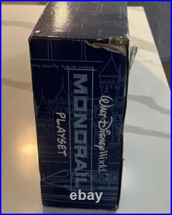 Walt Disney World Monorail Playset In Box Orange Monorail with Figures
