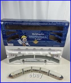 Walt Disney World Monorail Playset Orange Complete Tested Working with Box Track