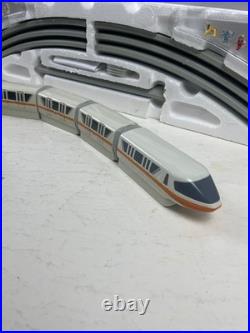 Walt Disney World Monorail Playset Orange Complete Tested Working with Box Track
