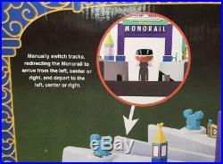 Walt Disney World Monorail Switch Station & Track, Complete In Original Box