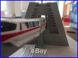 Walt Disney World Monorail Train Set + A Station 2 Extensions & Figures Boxed