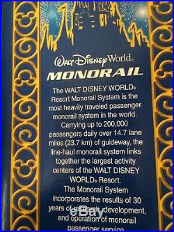 Walt Disney World Monorail Train Set MINT