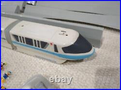 Walt Disney World Monorail Train Track Set BLUE LINE Park Exclusive Vintage