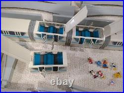 Walt Disney World Monorail Train Track Set BLUE LINE Park Exclusive Vintage