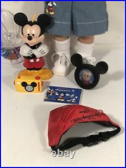 Walt Disney World My Disney Girl Doll With Accessories Clothes Fit American Girl