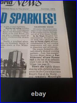 Walt Disney World News Summer 1974 Vol. 4 No. 7