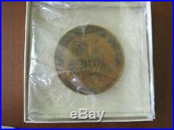 Walt Disney World Official Opening Oct 1971 Medallion/coin Paperweight