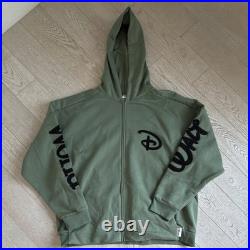 Walt Disney World Official Sweatshirt Zip up Size XLarge Green Size XL