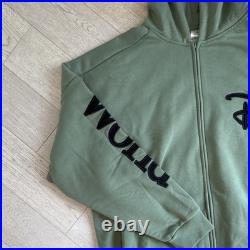Walt Disney World Official Sweatshirt Zip up Size XLarge Green Size XL