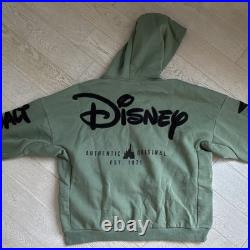 Walt Disney World Official Sweatshirt Zip up Size XLarge Green Size XL