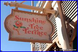 Walt Disney World Orange Bird Sunshine Tree Terrace Sign Prop Display