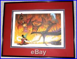 Walt Disney World, Original Art, Mickey the Sorcerer signed by Don Williams