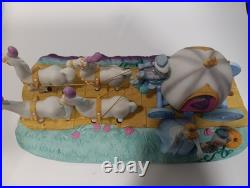 Walt Disney World Park Porcelain Cinderella Horse Carriage Coach Figurine RARE