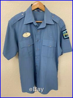 Walt Disney World Park Rare Cast Member Security Costume Magic Kingdom Epcot
