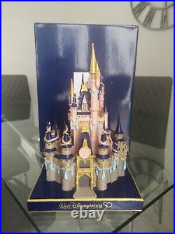 Walt Disney World Parks 50th Anniversary Cinderella Castle Figurine Statue 2