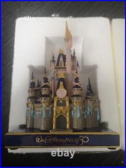 Walt Disney World Parks 50th Anniversary Cinderella Castle Figurine Statue 2