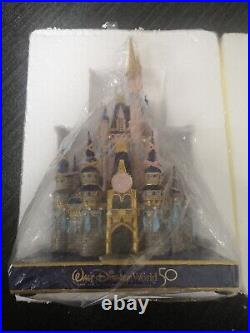 Walt Disney World Parks 50th Anniversary Cinderella Castle Figurine Statue 2