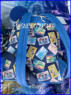 Walt Disney World Parks Riviera Resort Mickey Minnie Backpack Bag Loungefly NEW