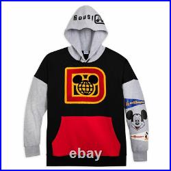 Walt Disney World Pennant Pullover Hoodie for Adults XL New