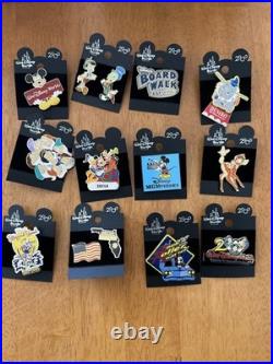 Walt Disney World Pin Badges Set Of 12 From Year 2000