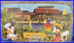 Walt Disney World Polynesian Resort Monorail Set w Box Almost Complete